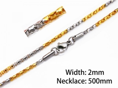 Stainless Steel Jewelry Wholesale - Stainless Steel Chains - HY40N0138K0
