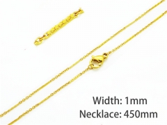 Stainless Steel Jewelry Wholesale - Stainless Steel Chains - HY40N0181L5