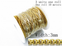 Stainless Steel Jewelry Wholesale - Stainless Steel Chains - HY70A1737NWW