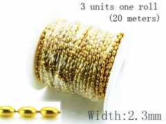 Stainless Steel Jewelry Wholesale - Stainless Steel Chains - HY70A1203HIQW