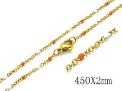 Stainless Steel Jewelry Wholesale - Stainless Steel Chains - HY70N0431K5