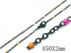 Stainless Steel Jewelry Wholesale - Stainless Steel Chains - HY70N0536KL