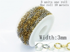 Stainless Steel Jewelry Wholesale - Stainless Steel Chains - HY70A1764MXX