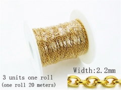 Stainless Steel Jewelry Wholesale - Stainless Steel Chains - HY70A0600HFTR