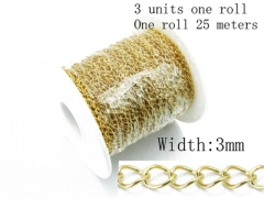 Stainless Steel Jewelry Wholesale - Stainless Steel Chains - HY70A1672NLD