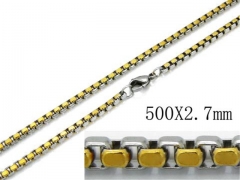 Stainless Steel Jewelry Wholesale - Stainless Steel Chains - HY40N0192M5