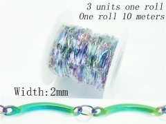 Stainless Steel Jewelry Wholesale - Stainless Steel Chains - HY70A2657NRR