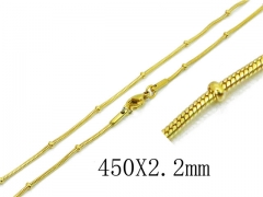 Stainless Steel Jewelry Wholesale - Stainless Steel Chains - HY62N0366JM