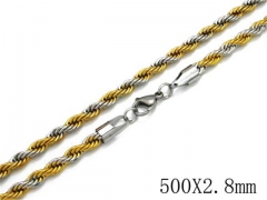 Stainless Steel Jewelry Wholesale - Stainless Steel Chains - HY40N0222L5