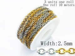 Stainless Steel Jewelry Wholesale - Stainless Steel Chains - HY70A1759LZZ
