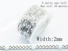 Stainless Steel Jewelry Wholesale - Stainless Steel Chains - HY70A1836LLQ