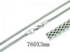 Stainless Steel Jewelry Wholesale - Stainless Steel Chains - HY39N0555MS