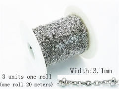 Stainless Steel Jewelry Wholesale - Stainless Steel Chains - HY70A0553OBD