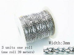 Stainless Steel Jewelry Wholesale - Stainless Steel Chains - HY70A0592OAW