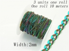 Stainless Steel Jewelry Wholesale - Stainless Steel Chains - HY70AE2378KSD
