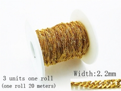 Stainless Steel Jewelry Wholesale - Stainless Steel Chains - HY70A0585HIQR