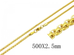 Stainless Steel Jewelry Wholesale - Stainless Steel Chains - HY62N0312LV