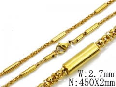 Stainless Steel Jewelry Wholesale - Stainless Steel Chains - HY40N0489L3