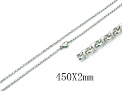 Stainless Steel Jewelry Wholesale - Stainless Steel Chains - HY62N0310IQ