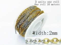 Stainless Steel Jewelry Wholesale - Stainless Steel Chains - HY70A1763KLD