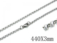 Stainless Steel Jewelry Wholesale - Stainless Steel Chains - HY70N0078J0