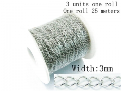Stainless Steel Jewelry Wholesale - Stainless Steel Chains - HY70A1671ILQ