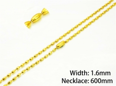 Stainless Steel Jewelry Wholesale - Stainless Steel Chains - HY70N0389JC