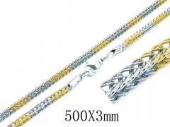 Stainless Steel Jewelry Wholesale - Stainless Steel Chains - HY39N0598LD