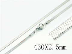 Stainless Steel Jewelry Wholesale - Stainless Steel Chains - HY73N0582ILE
