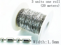 Stainless Steel Jewelry Wholesale - Stainless Steel Chains - HY70A1184KBB