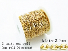 Stainless Steel Jewelry Wholesale - Stainless Steel Chains - HY70A0589HASE