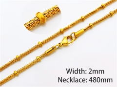 Stainless Steel Jewelry Wholesale - Stainless Steel Chains - HY40N0124L0