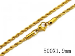 Stainless Steel Jewelry Wholesale - Stainless Steel Chains - HY40N0199L3