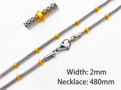 Stainless Steel Jewelry Wholesale - Stainless Steel Chains - HY40N0123L5
