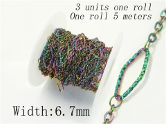 Stainless Steel Jewelry Wholesale - Stainless Steel Chains - HY70AE2421LSS