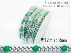 Stainless Steel Jewelry Wholesale - Stainless Steel Chains - HY70A1846LLV