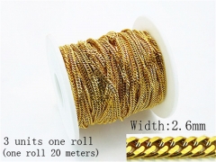 Stainless Steel Jewelry Wholesale - Stainless Steel Chains - HY70A0607HJFS