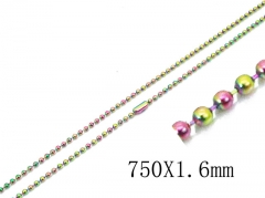 Stainless Steel Jewelry Wholesale - Stainless Steel Chains - HY70N0506ILS