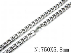 Stainless Steel Jewelry Wholesale - Stainless Steel Chains - HY40N0566HOZ