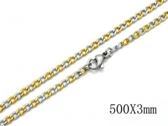 Stainless Steel Jewelry Wholesale - Stainless Steel Chains - HY40N0190K0