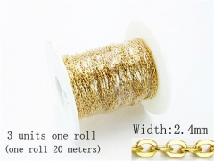 Stainless Steel Jewelry Wholesale - Stainless Steel Chains - HY70A0591HSDE