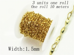 Stainless Steel Jewelry Wholesale - Stainless Steel Chains - HY70AE2407NAA