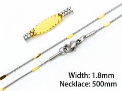 Stainless Steel Jewelry Wholesale - Stainless Steel Chains - HY40N0478L5