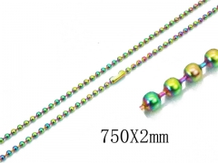 Stainless Steel Jewelry Wholesale - Stainless Steel Chains - HY70N0504IL