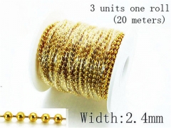 Stainless Steel Jewelry Wholesale - Stainless Steel Chains - HY70A1197HIWE