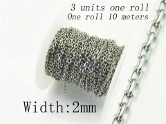 Stainless Steel Jewelry Wholesale - Stainless Steel Chains - HY70AE2412ILD