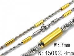 Stainless Steel Jewelry Wholesale - Stainless Steel Chains - HY40N0499M0