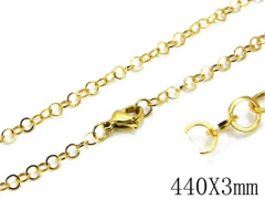 Stainless Steel Jewelry Wholesale - Stainless Steel Chains - HY70N0144K0