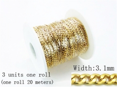 Stainless Steel Jewelry Wholesale - Stainless Steel Chains - HY70A0602HBGF