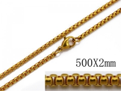 Stainless Steel Jewelry Wholesale - Stainless Steel Chains - HY40N0136K0